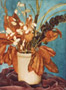 Still Life with Magnolia Leaves